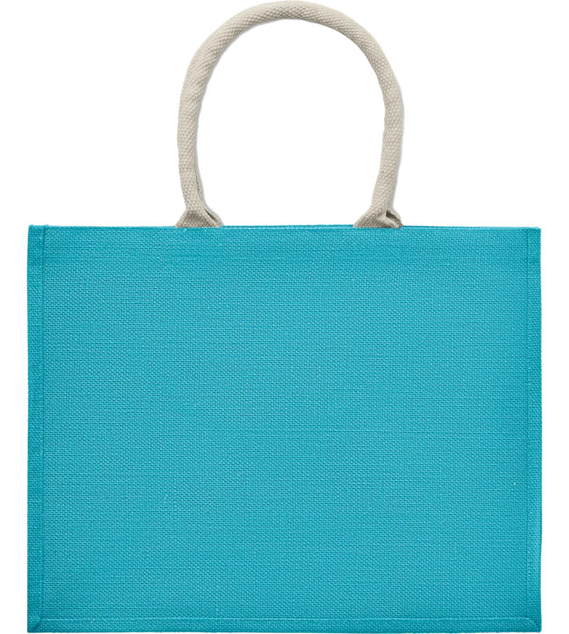 Jute Bag with Cotton Handle