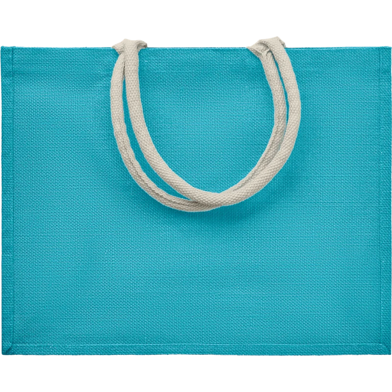 Jute Bag with Cotton Handle