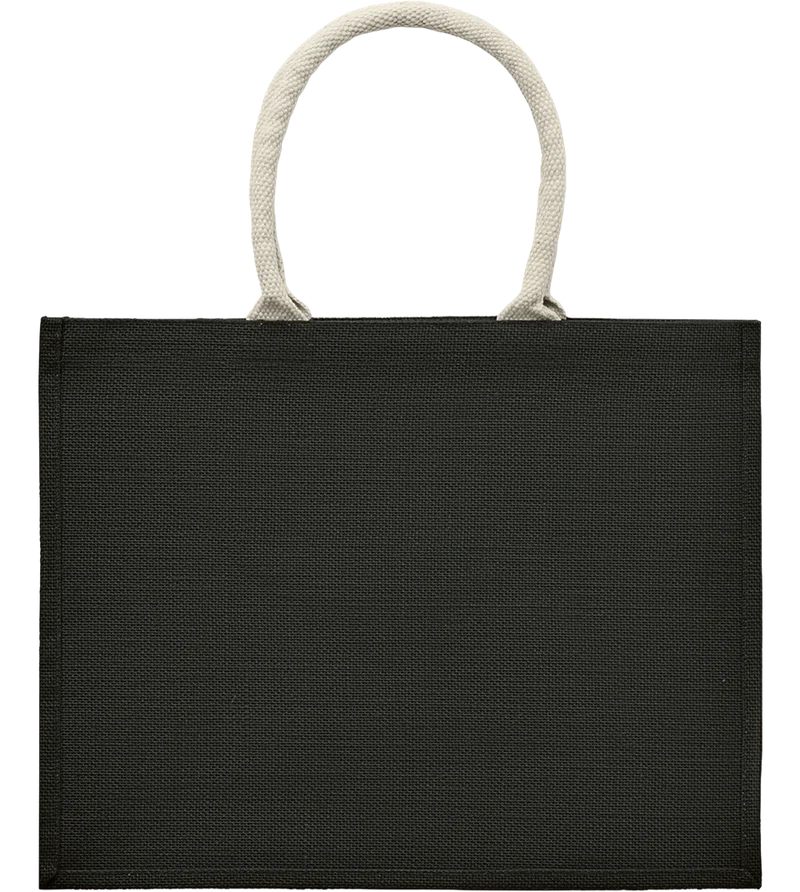 Jute Bag with Cotton Handle