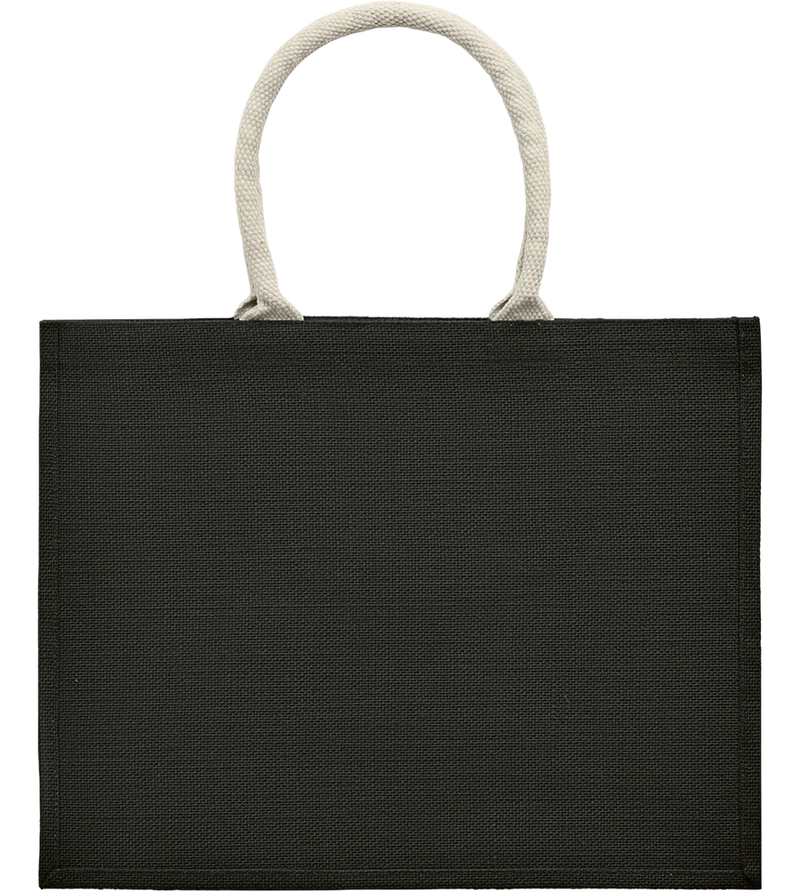 Jute Bag with Cotton Handle