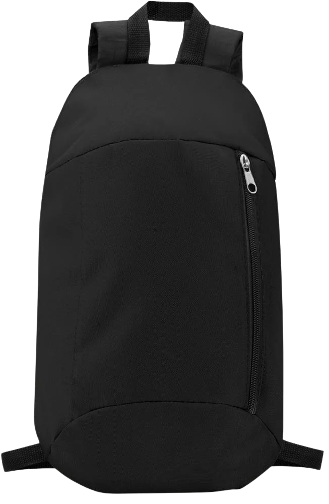Backpack with Front Zipper Pocket