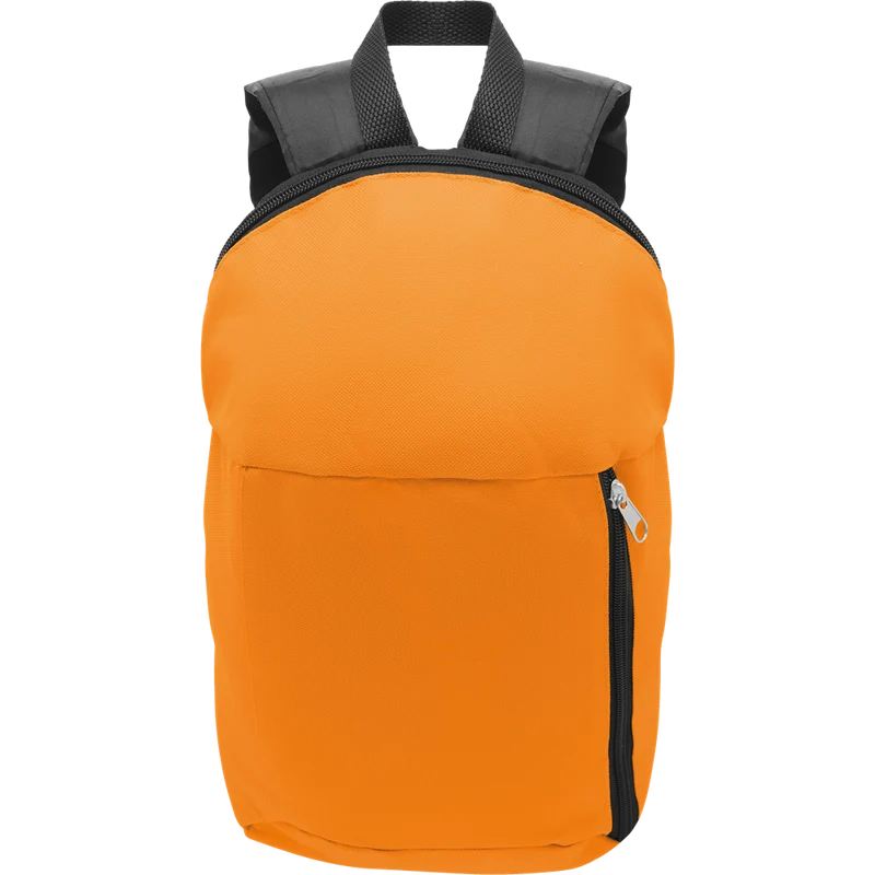 Backpack with Front Zipper Pocket