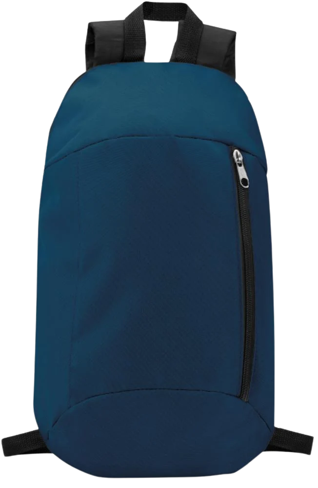 Backpack with Front Zipper Pocket