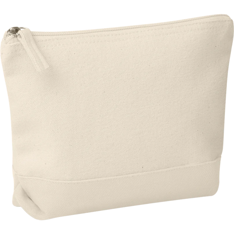 Bicolour Cotton Cosmetic Bag