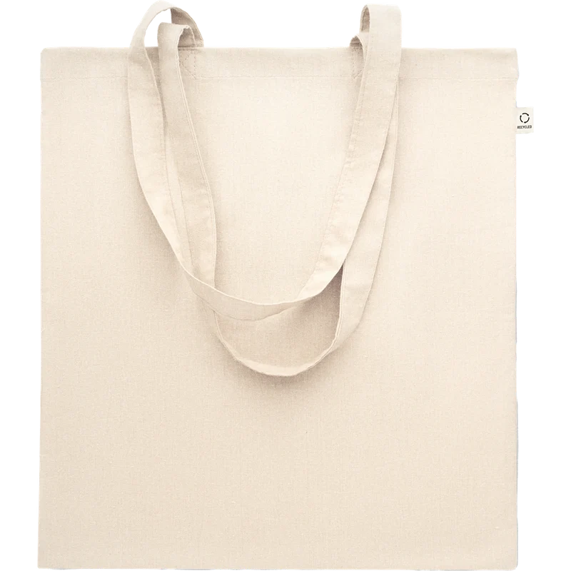 Recycled Cotton Shopping Bag (Beige)