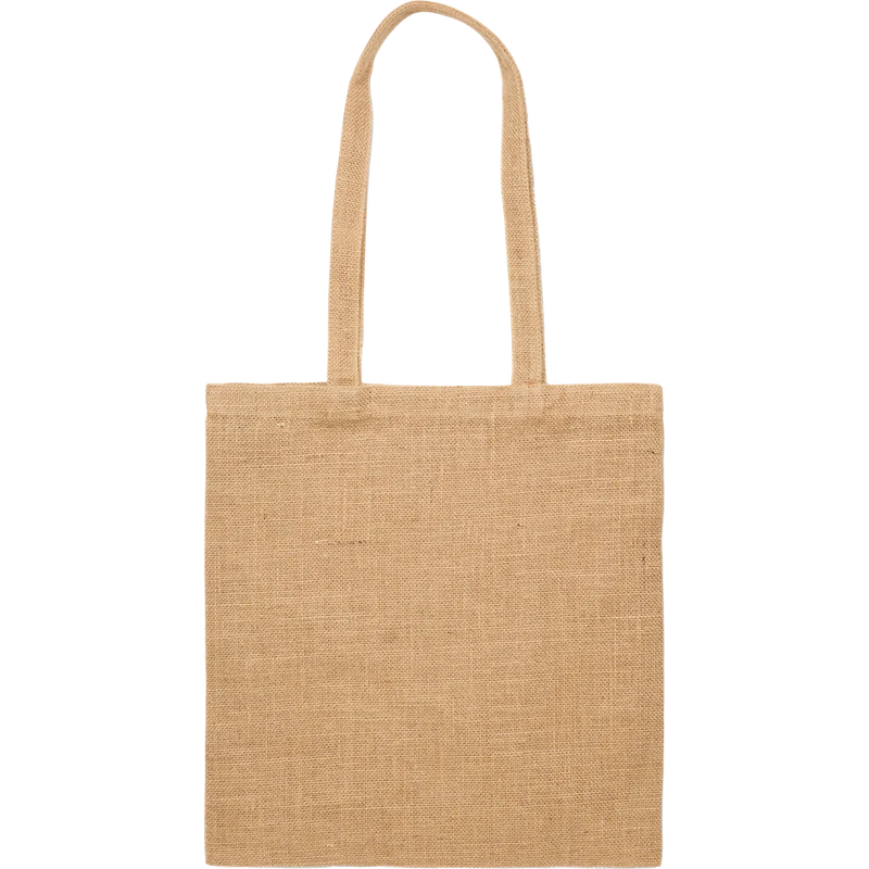 Jute Shopping Bag with Long Handles