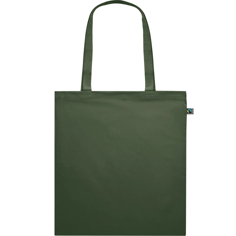 Dyed Fairtrade Cotton Shopping Bag