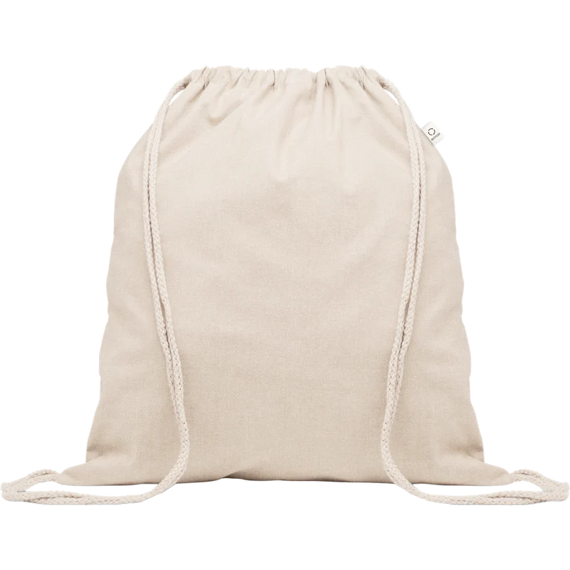 Drawstring Bag from Recycled Cotton