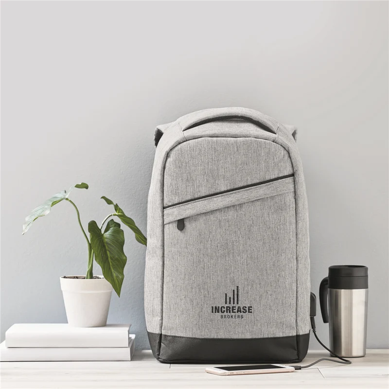 USB Backpack with Laptop Compartment