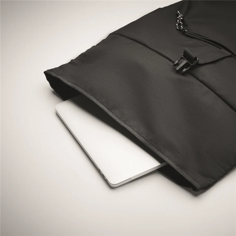 Rolltop RPET Backpack with Padded Back