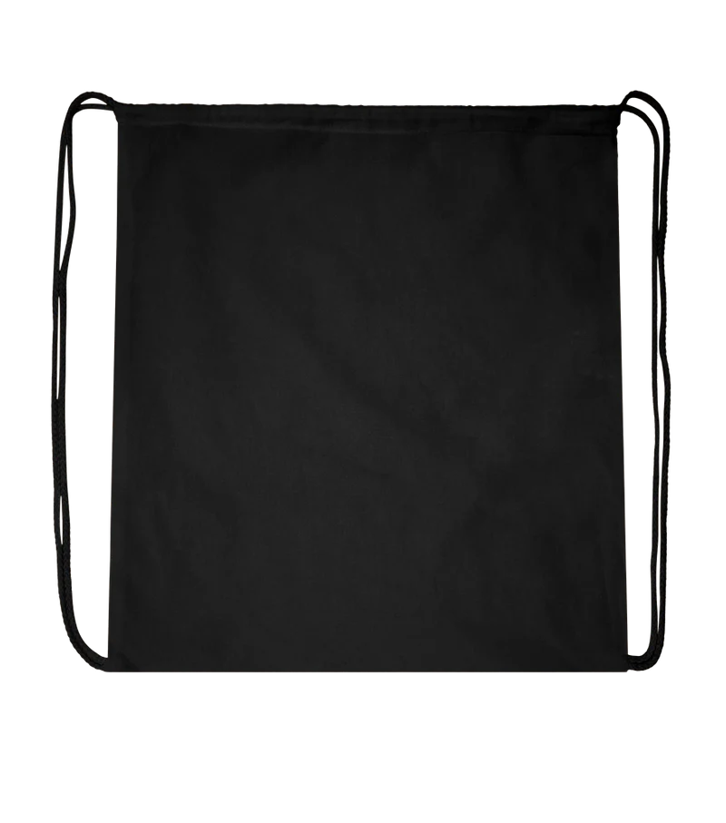 Basic colored cotton drawstring bag
