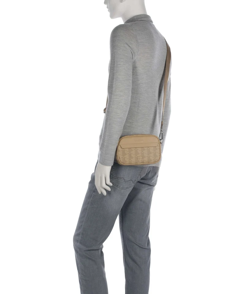 Lacoste The Blend Umhängetasche monogram/viennois/otter