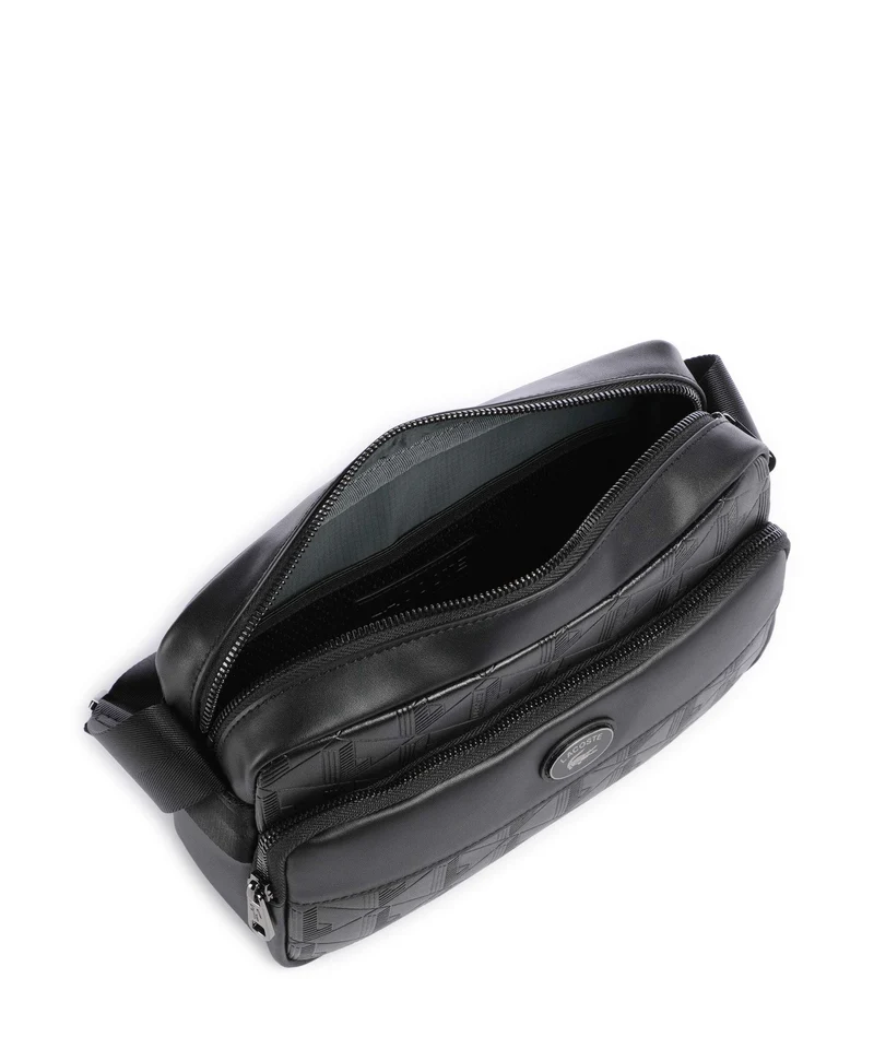 Lacoste Nomogramme Umhängetasche noir