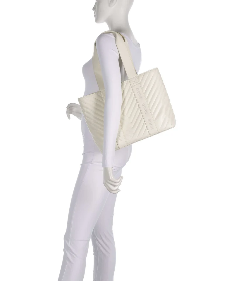 Hugo Becky Shopper open white