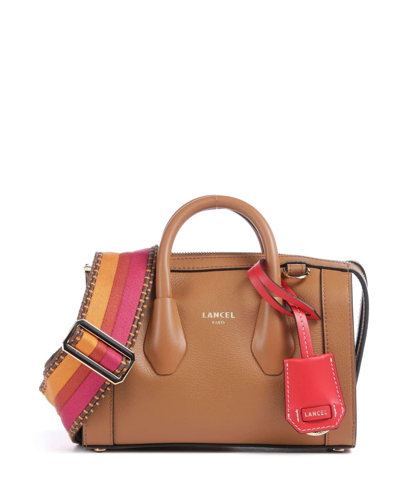 Lancel BCBG Mini Umhängetasche camel