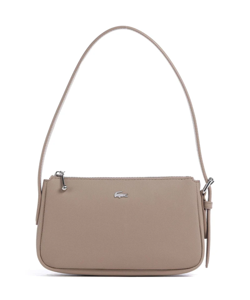 Lacoste Daily City Schultertasche taupe