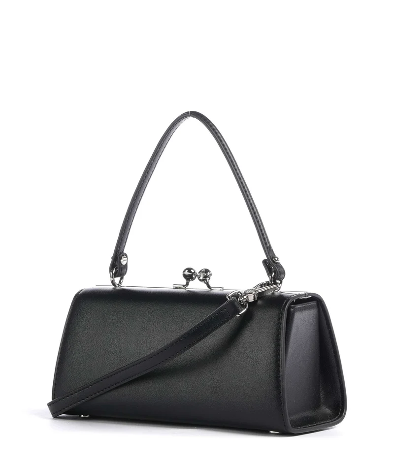 Vivienne Westwood Doll Frame Smooth XL Handtasche black