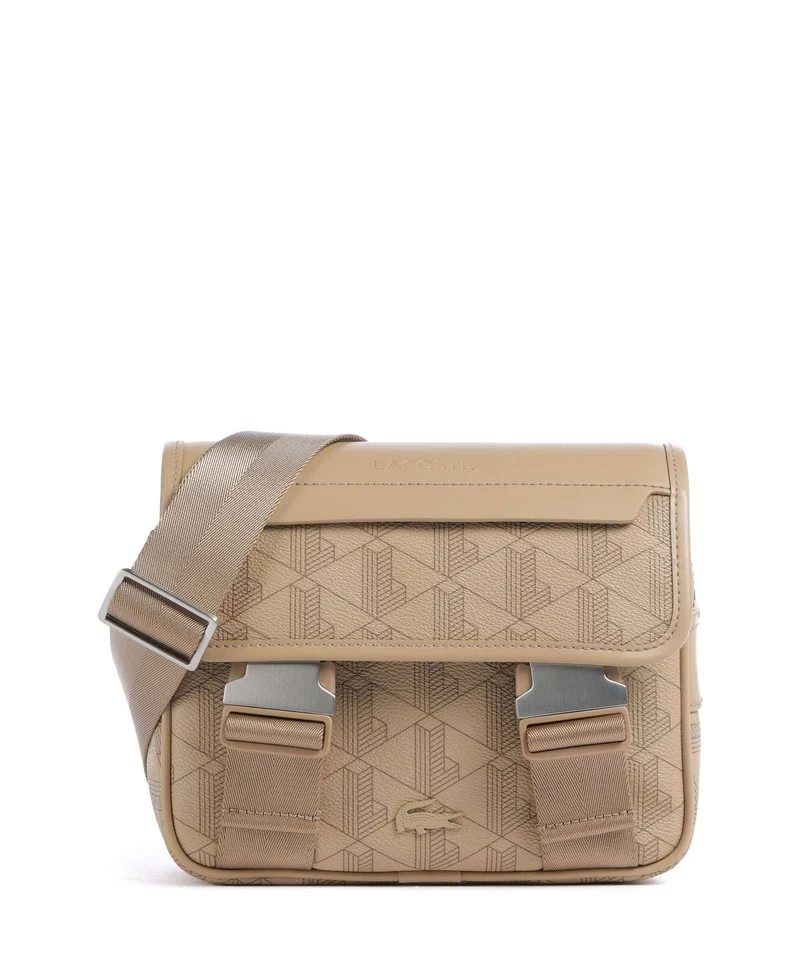 Lacoste The Blend Umhängetasche monogram/viennois/otter