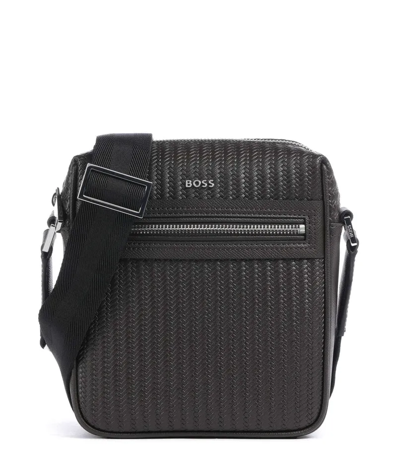 BOSS Daxter Umhängetasche dark brown
