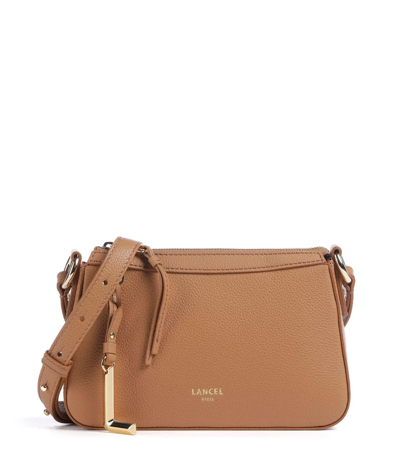 Lancel Faubourg Mini Umhängetasche camel