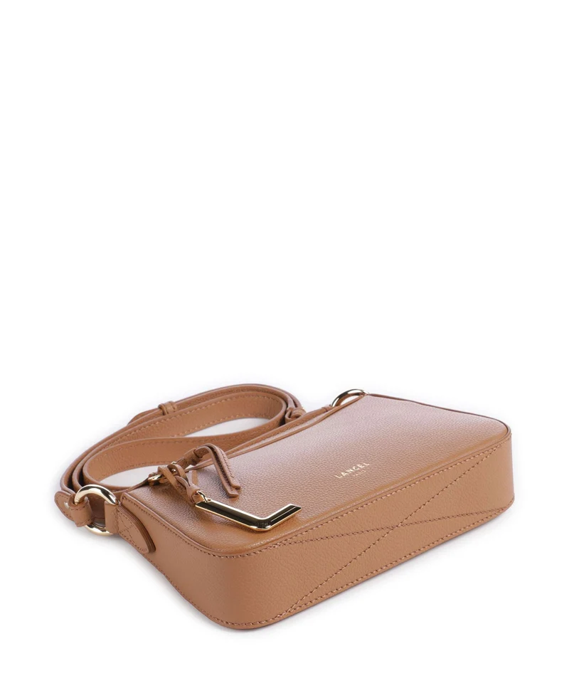 Lancel Faubourg Mini Umhängetasche camel