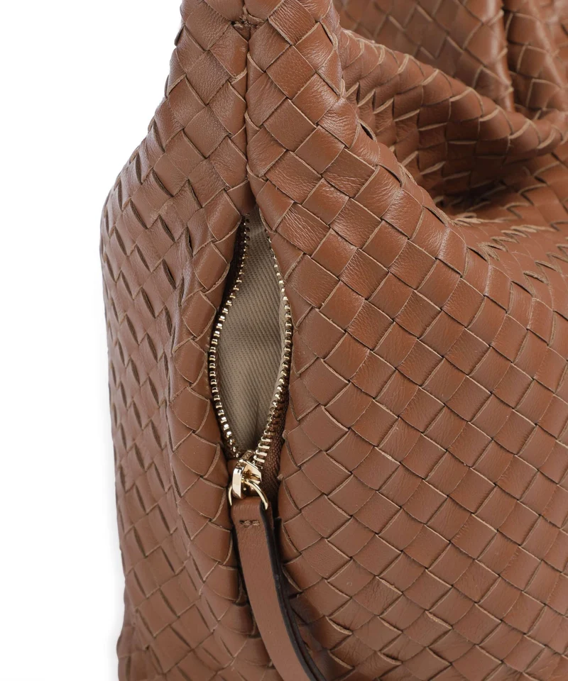 Abro Piuma Ebony Beuteltasche caramel/cognac