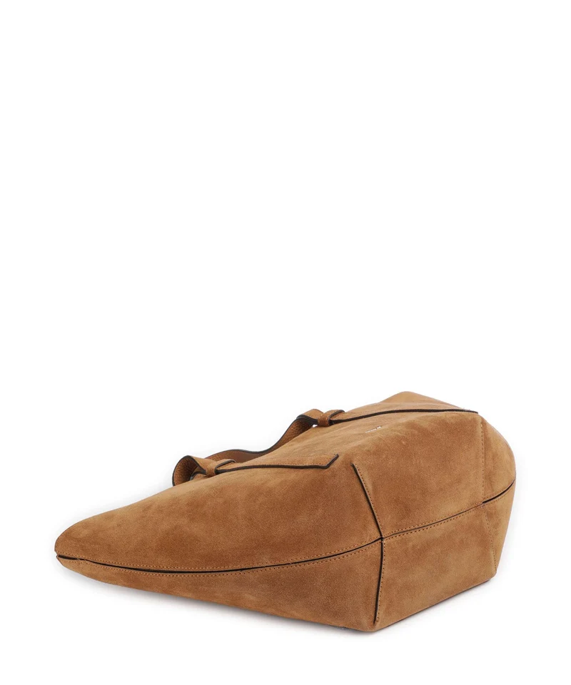Abro Suede Cosmo Medium Shopper cuoio