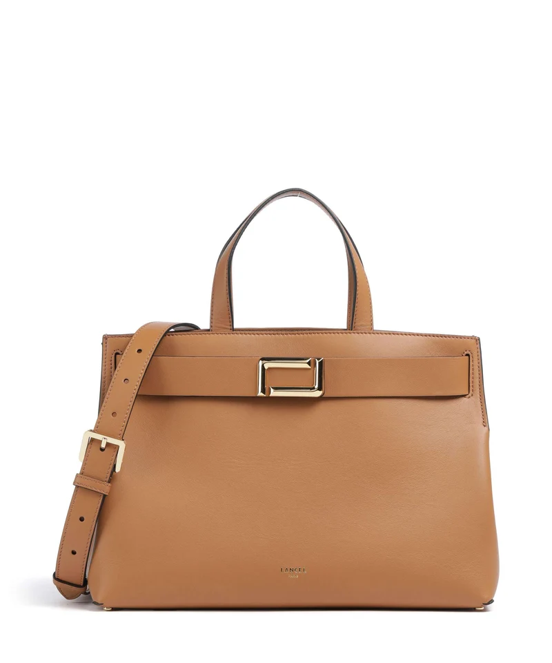 Lancel Angèle M Handtasche camel