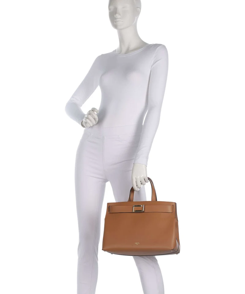 Lancel Angèle M Handtasche camel