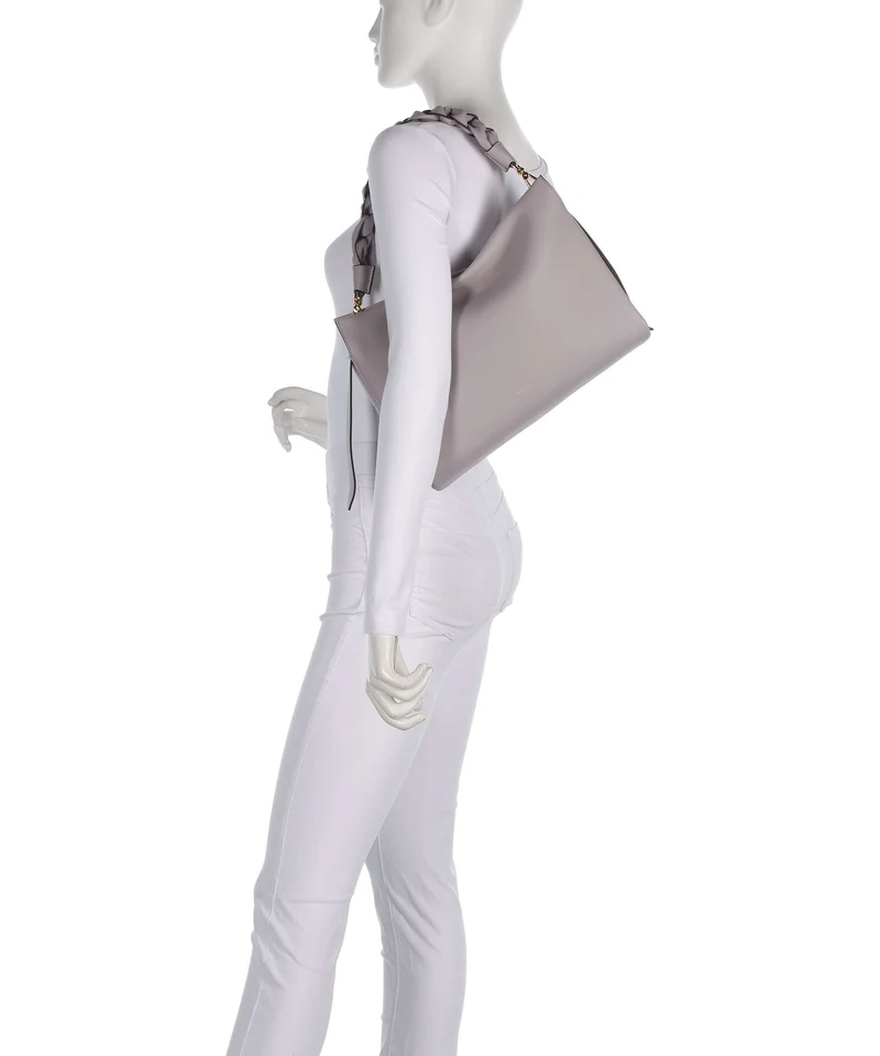 Coccinelle Boheme Grana Double Beuteltasche oyster/pearl