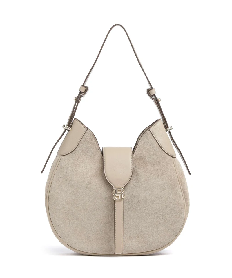 BOSS Beyond Beuteltasche light beige