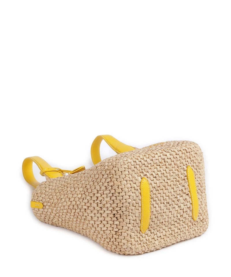 Polo Ralph Lauren Play Medium Handtasche natural/canary yellow