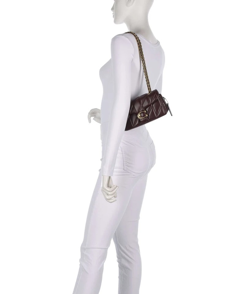 Coach Tabby 20 Schultertasche black currant