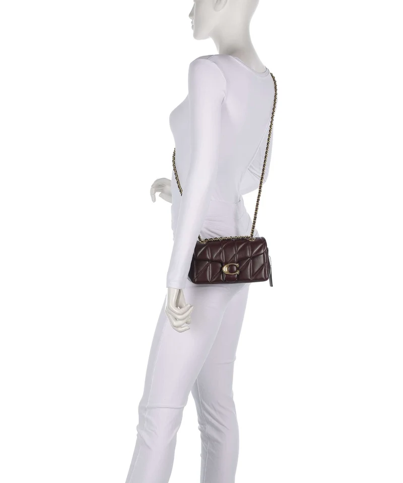 Coach Tabby 20 Schultertasche black currant