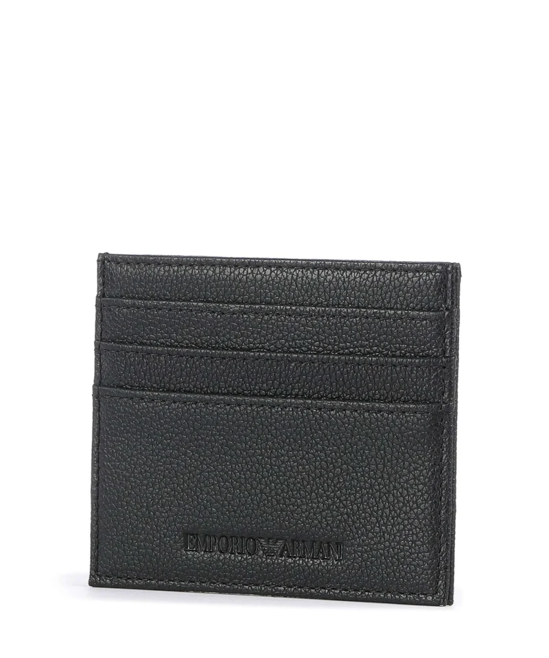 Emporio Armani Milano Kreditkartenetui black beauty