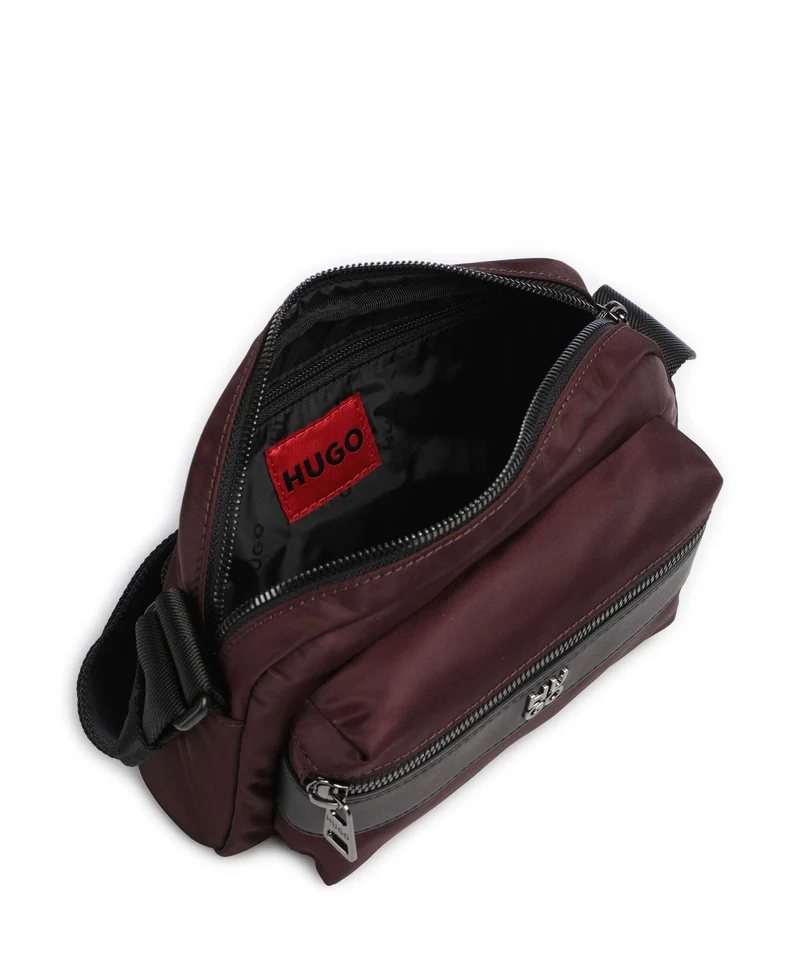 Hugo Quantic Umhängetasche open brown