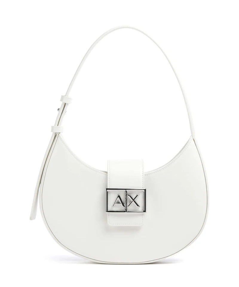 Armani Exchange Wonder Schultertasche off white