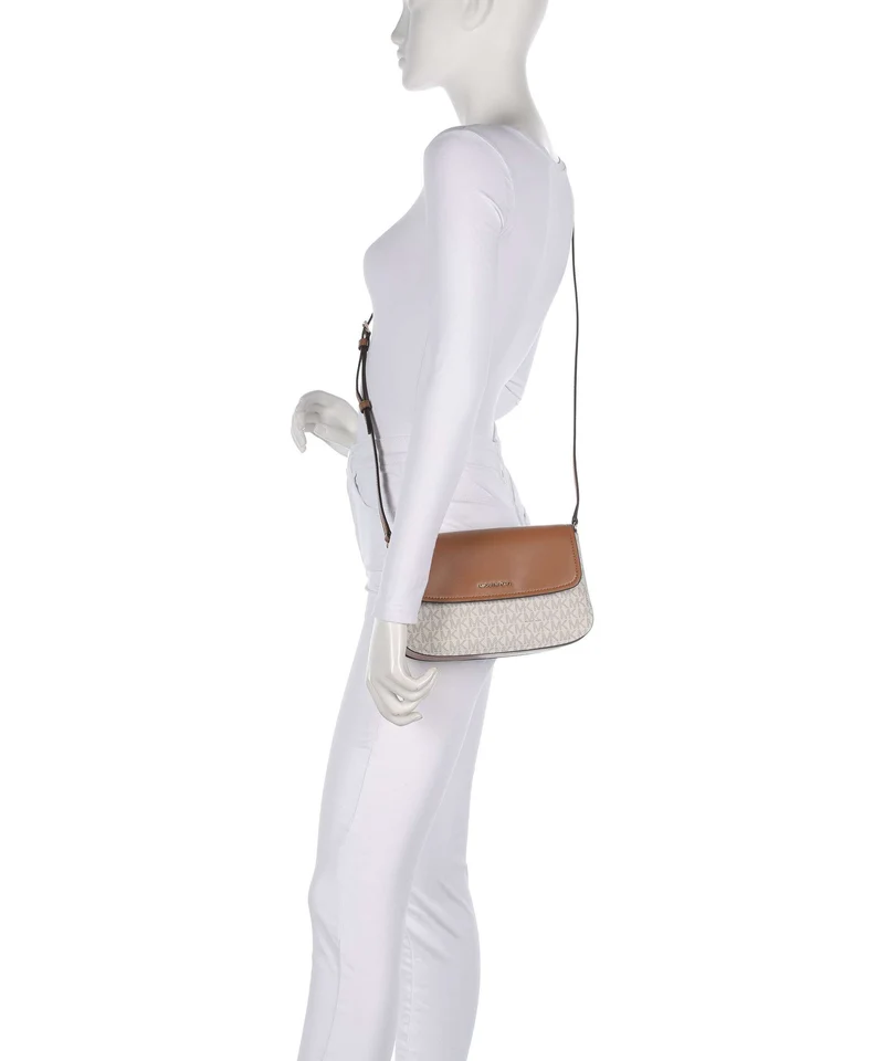 Michael Kors Alice Small Umhängetasche vanilla/acorn
