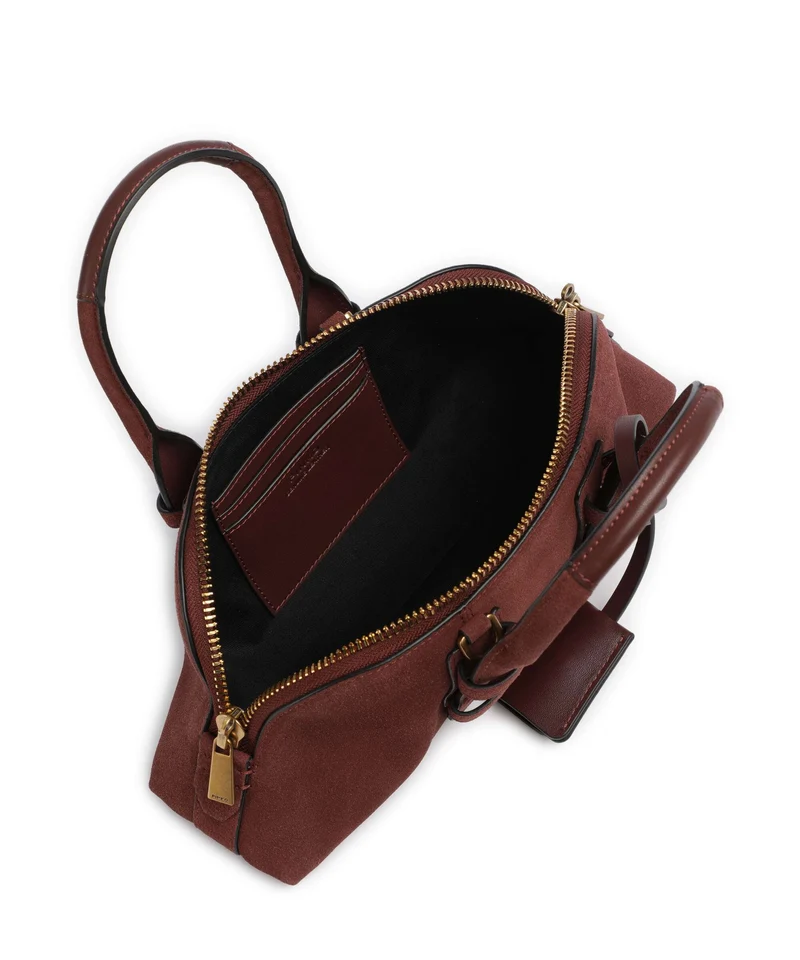 Pinko Bowling Horizontal Handtasche rosso vino/antique gold