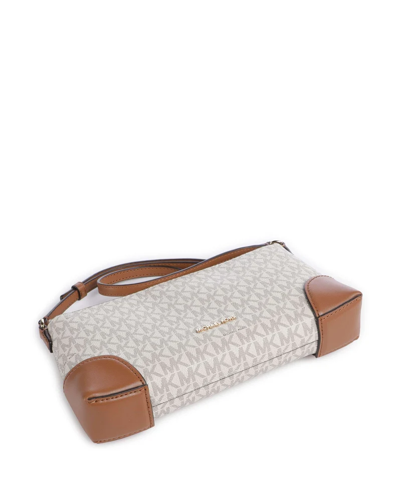 Michael Kors Murphy Small Umhängetasche vanilla/acorn