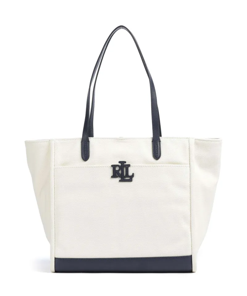 Lauren Ralph Lauren Cameryn Large Shopper natural/refined navy