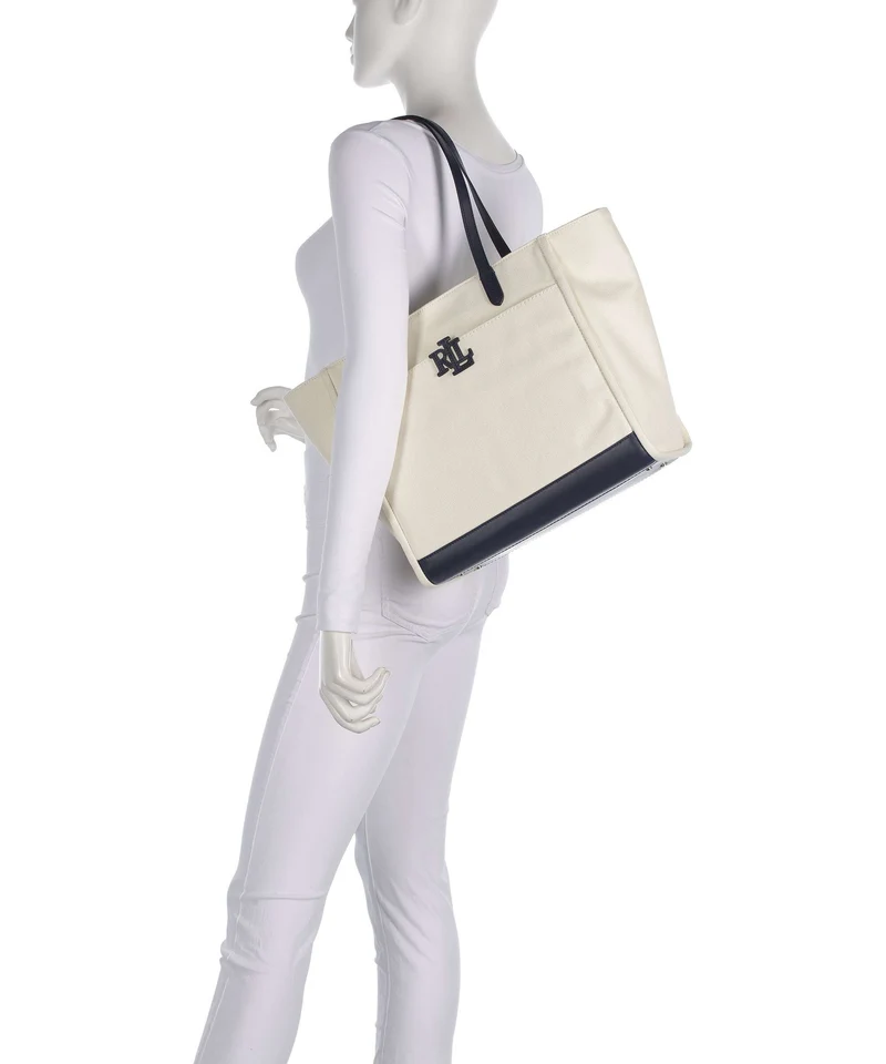 Lauren Ralph Lauren Cameryn Large Shopper natural/refined navy