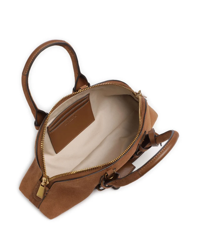 Pinko Bowling Horizontal Handtasche marrone/leone/antique gold