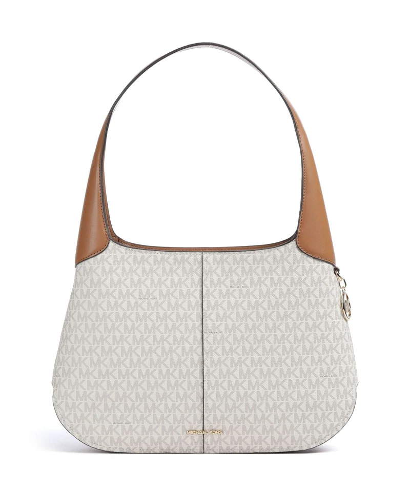 Michael Kors Alice Large Beuteltasche vanilla/acorn