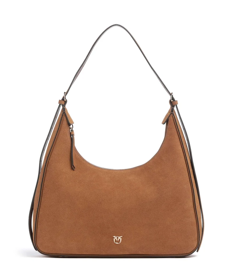 Pinko Miss Pinko Classic Beuteltasche marrone gold mordore