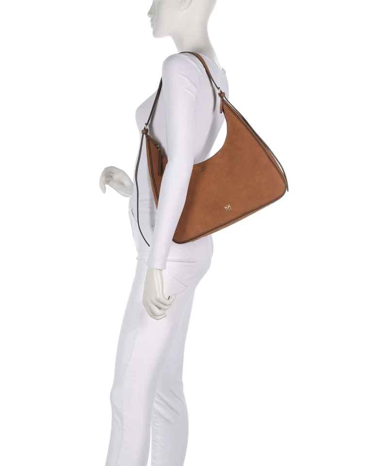 Pinko Miss Pinko Classic Beuteltasche marrone gold mordore
