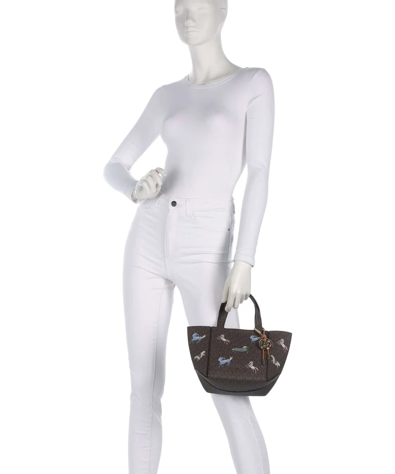 Michael Kors Jordi Small Handtasche brown/acorn