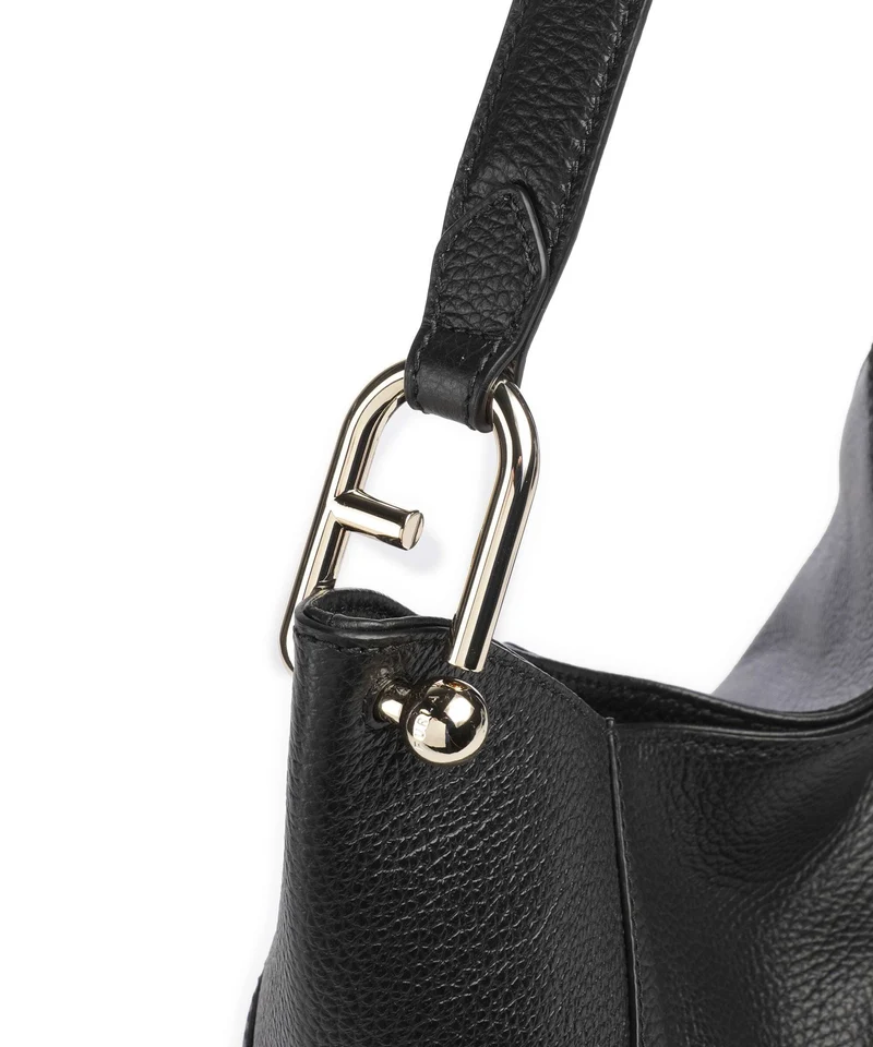 Furla Lara M Beuteltasche nero