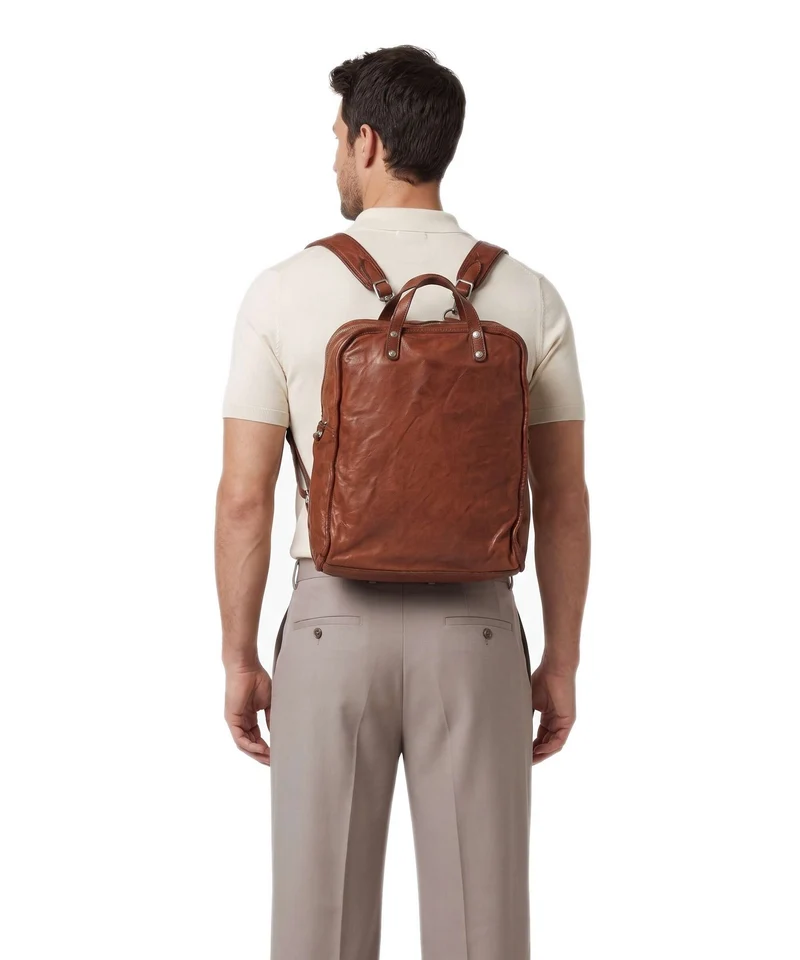 Campomaggi Rucksack cognac