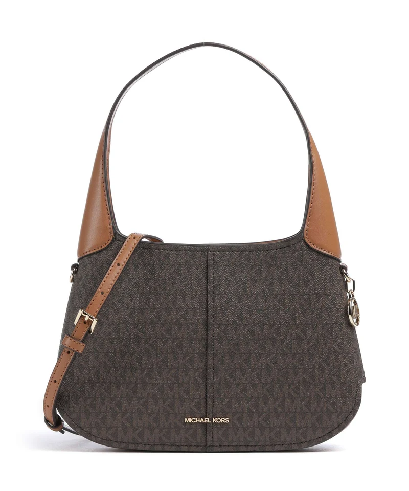 Michael Kors Alice Small Schultertasche brown/acorn